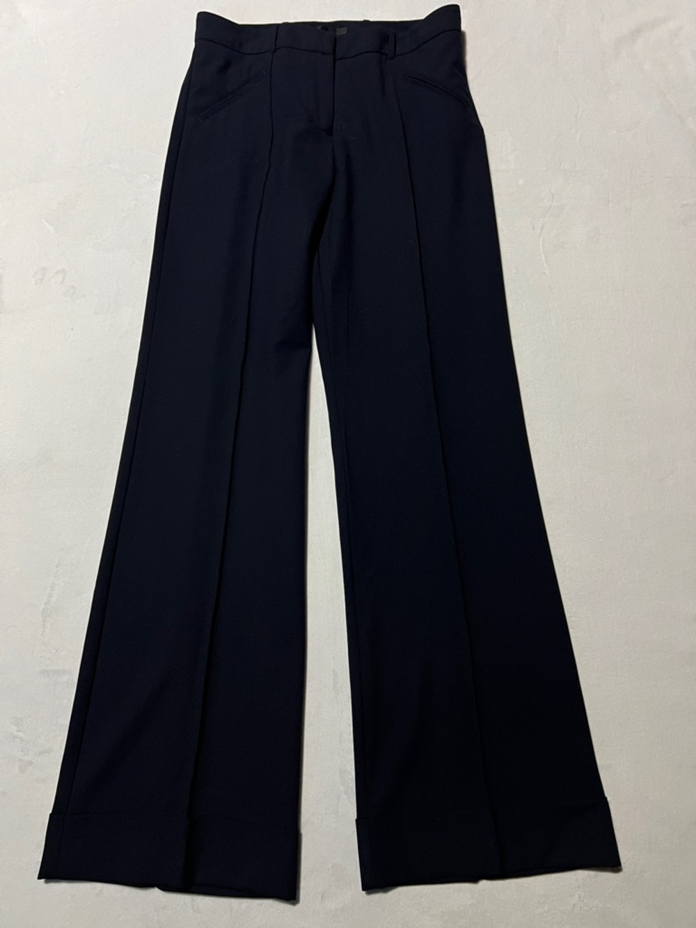 Development by Erica Tanov luxury vintage inspired flare trousers